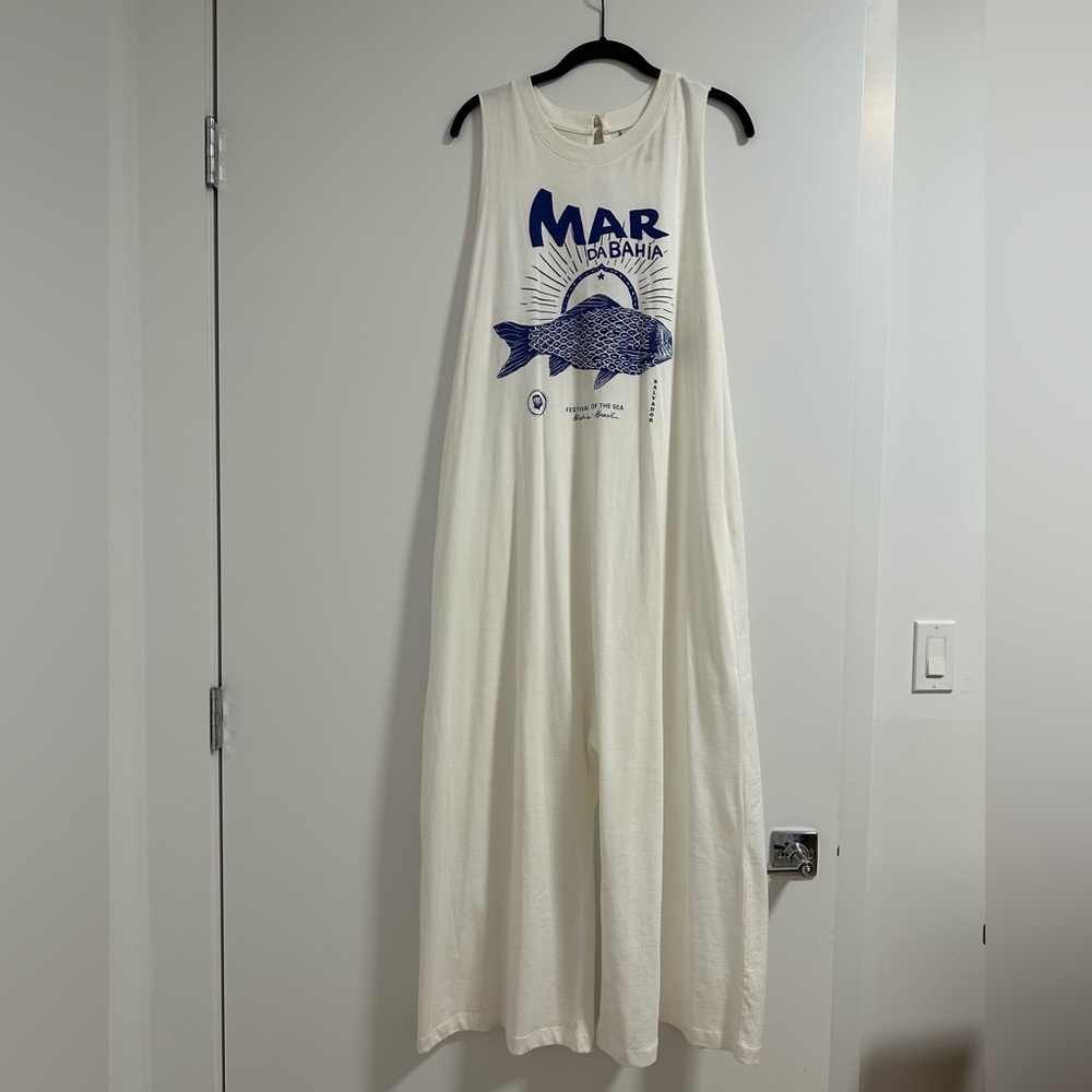 White Farm Rio Mar Da Bahia Jumpsuit - Picture 3 of 9